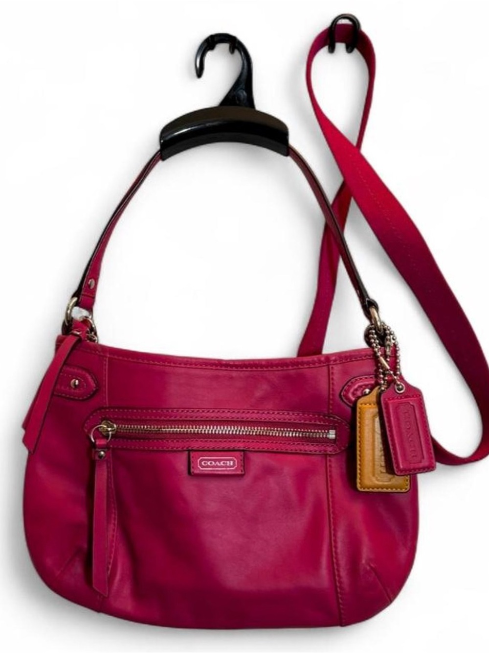 Vintage Coach Daisy Pink Leather Shoulder/ Crossbody Bag